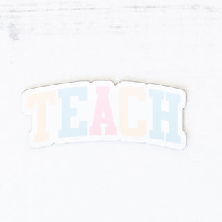 TEACH Magnet in Scholastic Collegiate Lettering