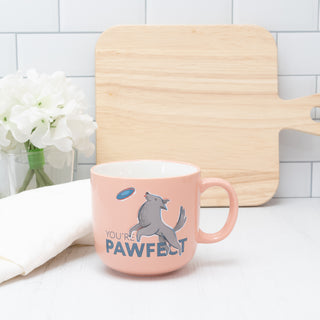 You're Pawfect 14 oz. Ceramic Morning Coffee Mug