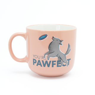 You're Pawfect 14 oz. Ceramic Morning Coffee Mug