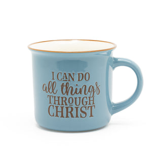 I Can Do All Things Through Christ 13.28 oz Ceramic Coffee Mug