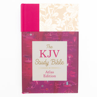 The KJV Study Bible Atlas Edition with Wildflowers Cover