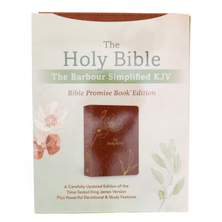 The Holy Bible The Barbour Simplified KJV Bible Promise Book Edition