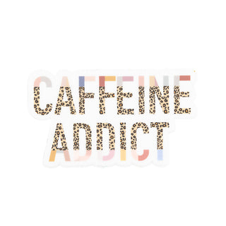 Caffeine Addict 3" Vinyl Sticker for Coffee Indulgers