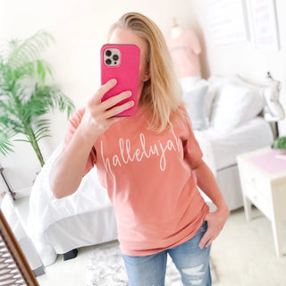 Hallelujah Graphic Tee Never Lose Hope Designs