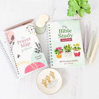 Bible Study Journals Guides and Scripture Prayer Maps 