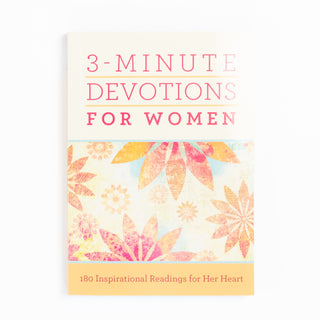 3 - Minute Devotions for Women 180 Inspirational Readings - Bennett Avenue Boutique