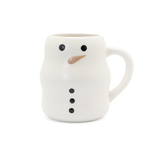 Snowman Figurine 21 oz. Ceramic Morning Coffee Mug