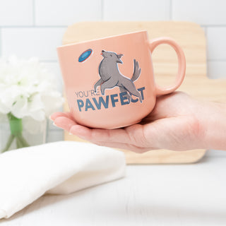 You're Pawfect 14 oz. Ceramic Morning Coffee Mug - Bennett Avenue Boutique
