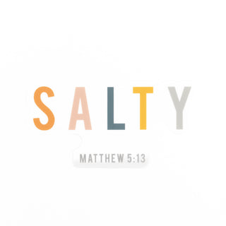 SALTY Religious | Matthew 5:13- Sticker - Bennett Avenue Boutique