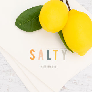 SALTY Religious | Matthew 5:13- Sticker - Bennett Avenue Boutique