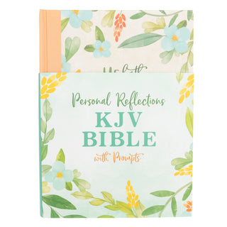 Personal Reflections KJV Bible with Prompts with Wildflowers - Bennett Avenue Boutique