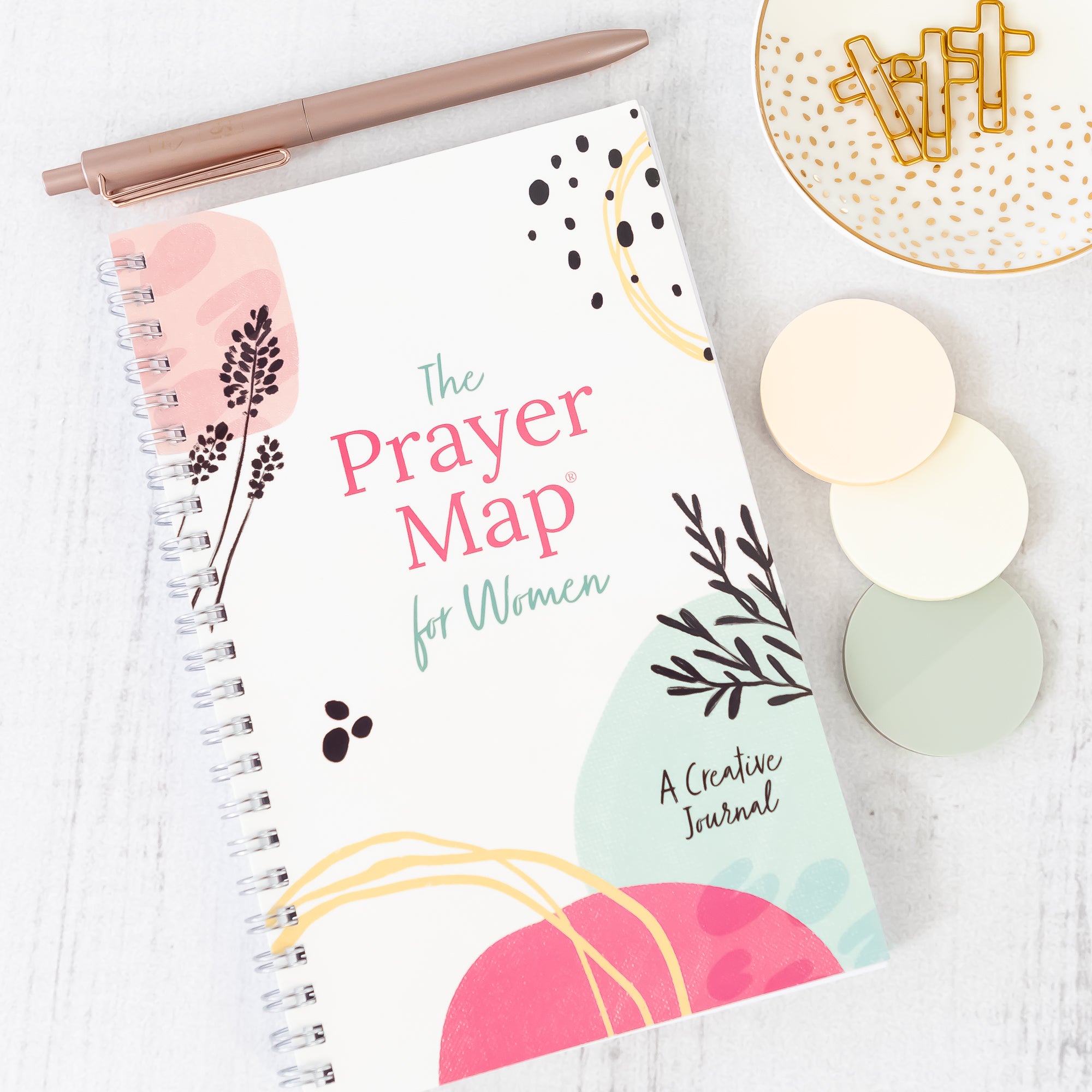 The Prayer Map for Women A Creative Journal | Spiral Study 