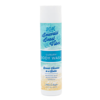 Mixologie 30A Emerald Coast Vibes luxury body wash bottle