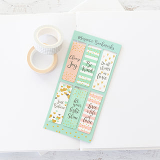 Receiving Sparkle Magnetic Bookmark Set for Your Books & Journals