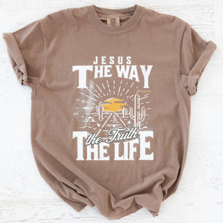 Jesus The Way The Truth The Life Graphic Tee - Bennett Avenue Boutique