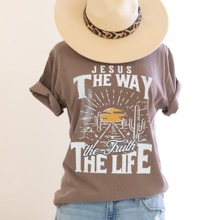 Jesus The Way The Truth The Life Graphic Tee - Bennett Avenue Boutique