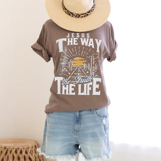 Jesus The Way The Truth The Life Graphic Tee - Bennett Avenue Boutique