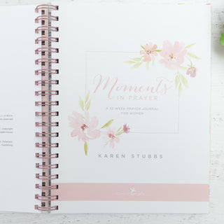 Moments in Prayer A 52 Week Prayer Journal for Women - Bennett Avenue Boutique