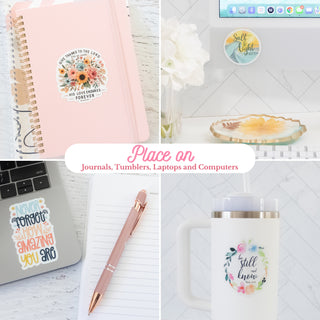 Never Forget How Amazing You Are Motivational Sticker - Bennett Avenue Boutique