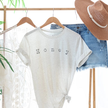 Honey Oatmeal Short Sleeve Graphic tee Rockledge Designs