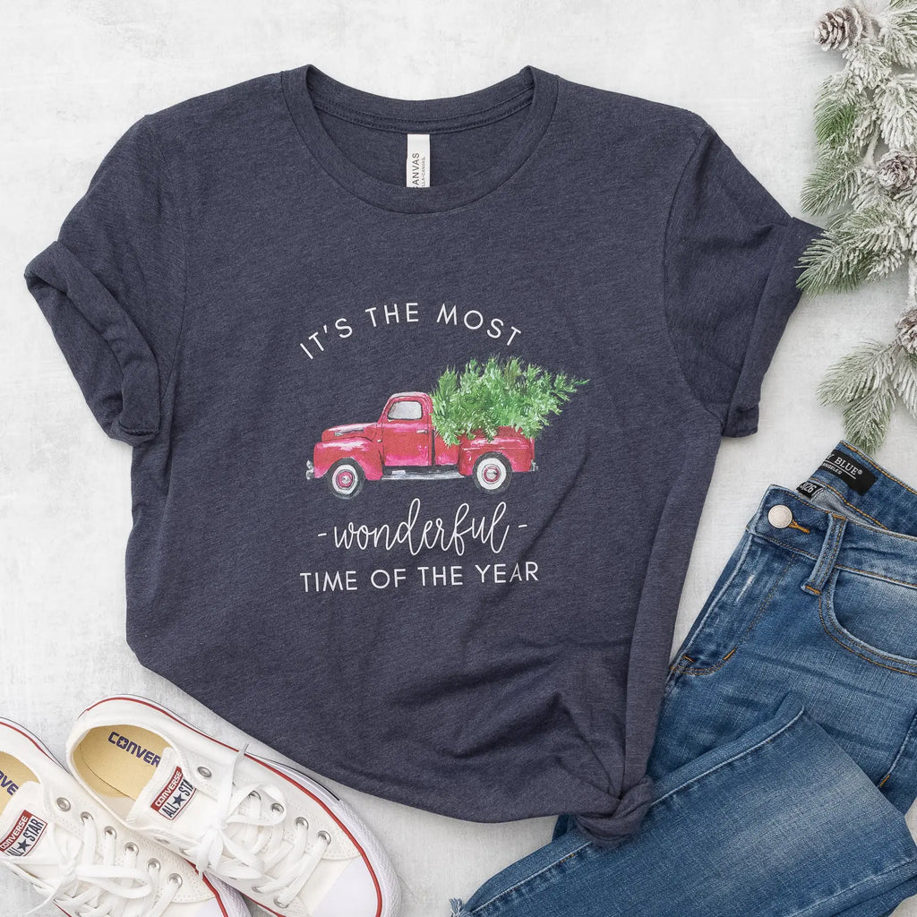 It's the Most Wonderful Time of the Year Christmas Graphic Tee The White Invite Gifts