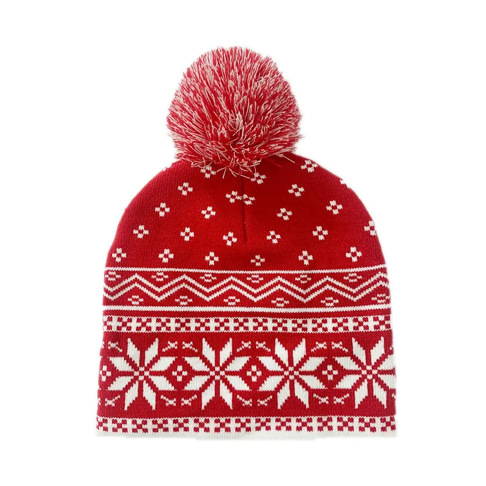 Nordic Snowflake Pom Pom Beanie Judson