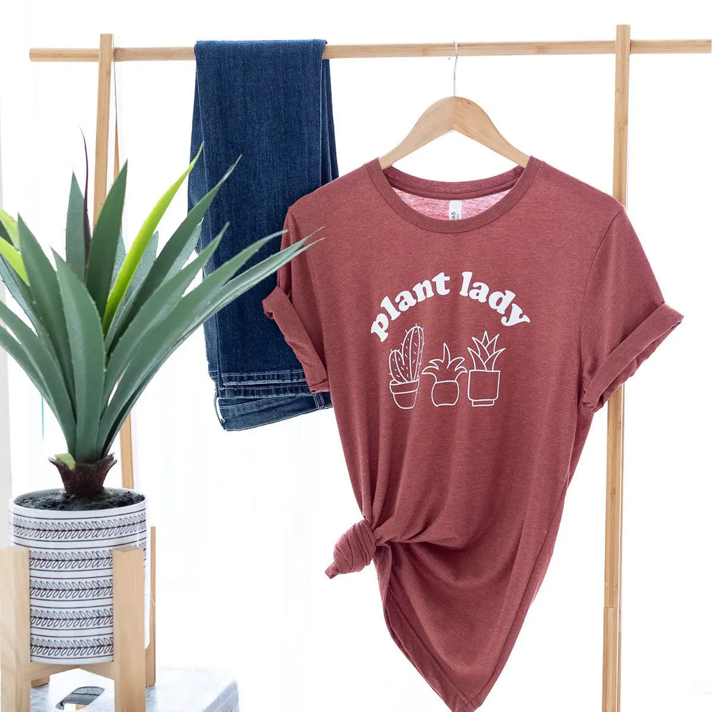 Plant Lady Rust Short Sleeve Graphic Tee Judson