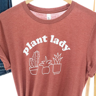 Plant Lady Rust Short Sleeve Graphic Tee Judson