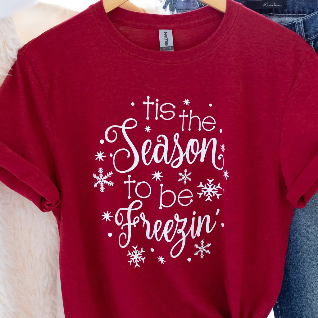 Tis the Season to be Freezin' Graphic Tee Judson